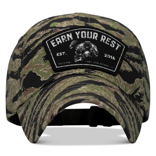 Earn Your Rest Patch Tactical Ripstop Mesh Snapback Hat