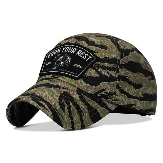Earn Your Rest Patch Tactical Ripstop Mesh Snapback Hat