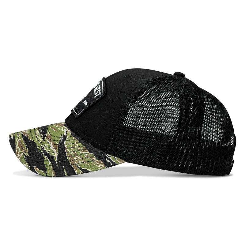 Load image into Gallery viewer, Earn Your Rest Patch Original Ripstop Snapback Hat
