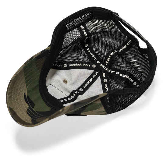 Earn Your Rest Patch Tactical Ripstop Mesh Snapback Hat