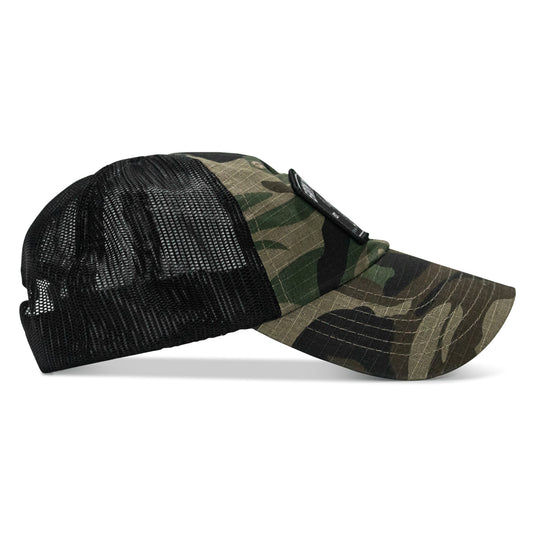 Earn Your Rest Patch Tactical Ripstop Mesh Snapback Hat
