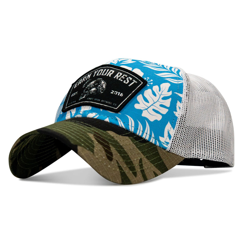 Load image into Gallery viewer, Earn Your Rest Patch Original Ripstop Snapback Hat
