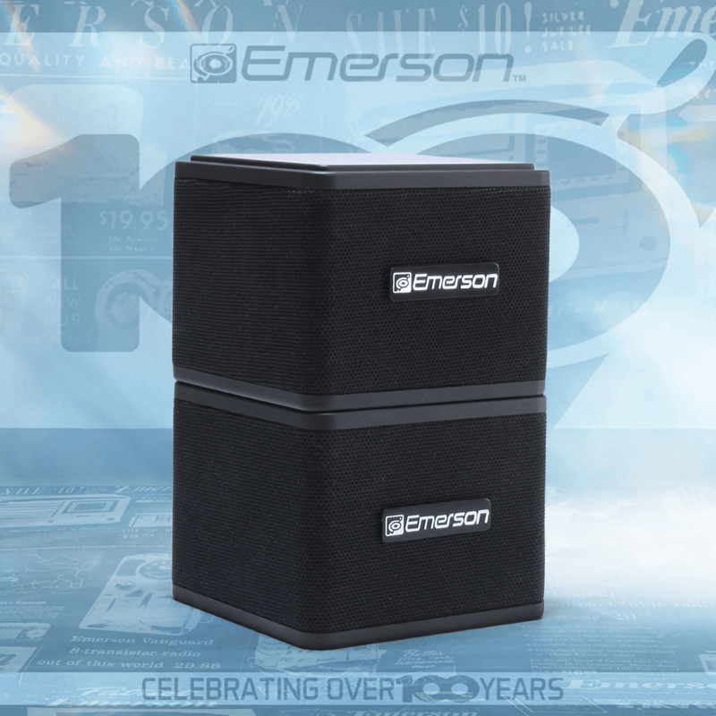 Load image into Gallery viewer, Emerson 1-Pair Instant Connect Sound Blox Wireless Magnetic Stackable Speakers
