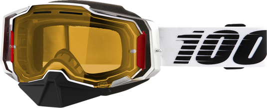 100% Armega Snow Goggles - Lightsaber - Yellow 50007-00002