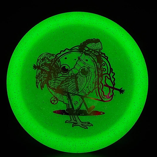 Metal Flake Glow C-Blend Aztec - X-Out Taco Rooster