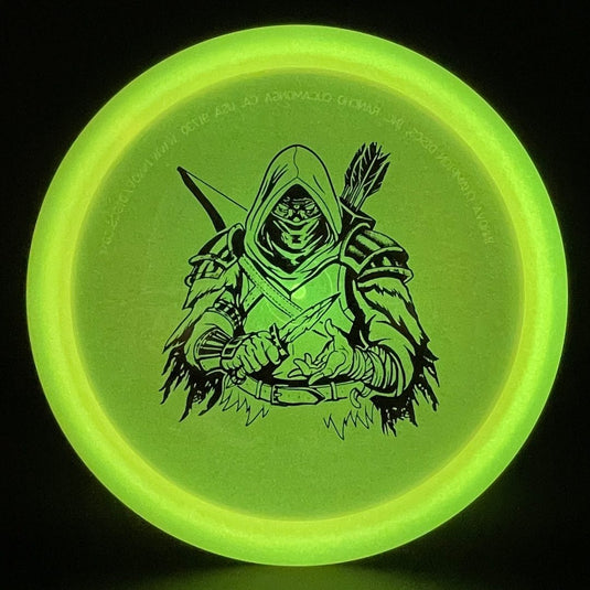Classic Glow Champion Fairway Disc - Dark Rebel