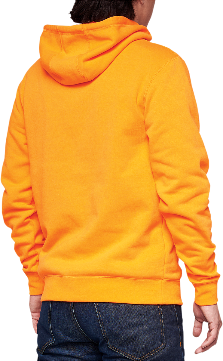 Load image into Gallery viewer, 100% BB33 Pullover Kangaroo Pocket Hoodie - Orange - Small BB-36045-476-10
