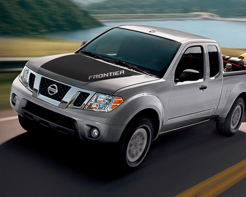 Load image into Gallery viewer, &quot;Frontier&quot; Hood Decal Cover for 2005-2021 Nissan Frontier
