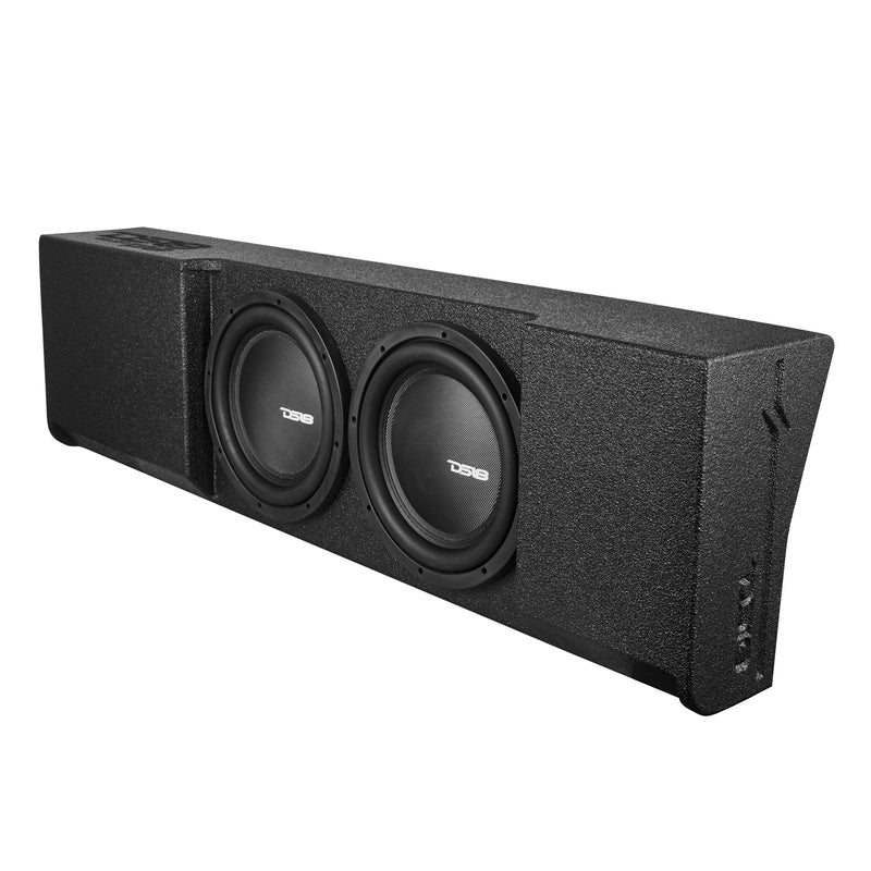 Load image into Gallery viewer, Loaded 2 x 12&quot; Subwoofer Enclosure for 2009 - UP Ford F-150 Crew Cab 2017-2024 Super Duty F-250 / F-350 Crew Cab

