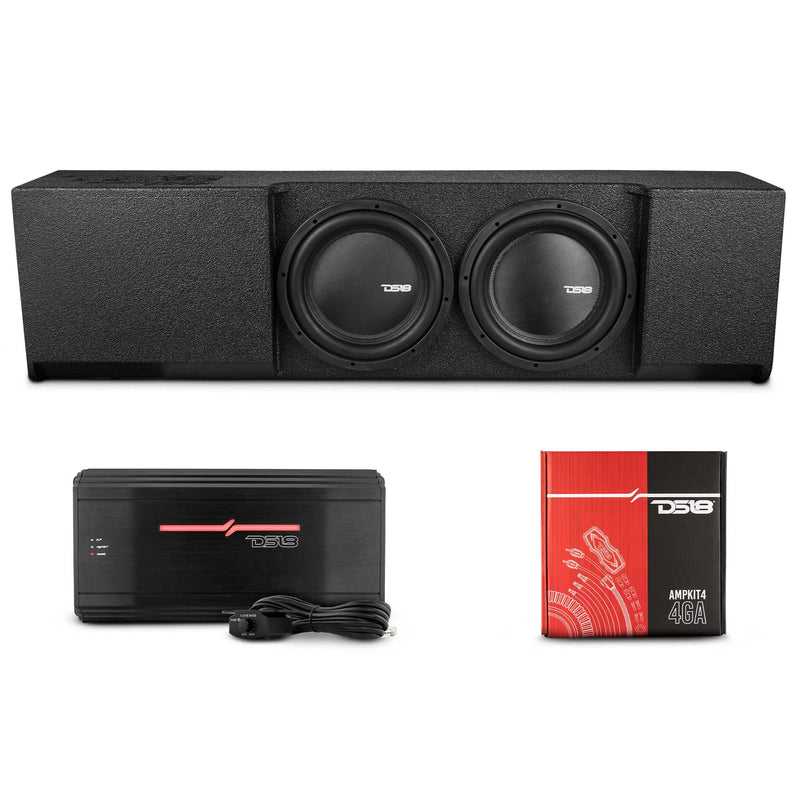 Load image into Gallery viewer, Loaded 2 x 12&quot; Subwoofer Enclosure for 2009 - UP Ford F-150 Crew Cab 2017-2024 Super Duty F-250 / F-350 Crew Cab
