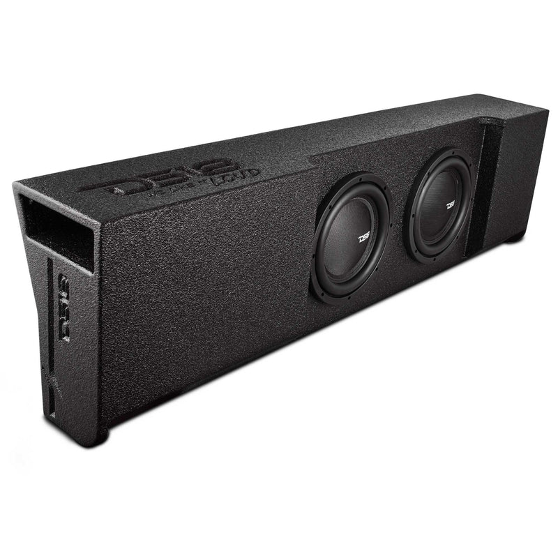 Load image into Gallery viewer, Loaded 2 x 10&quot; Subwoofer Enclosure for 2009 - UP Ford F-150 Crew Cab 2017 – 2024 Super Duty F-250 / F-350 Crew Cab
