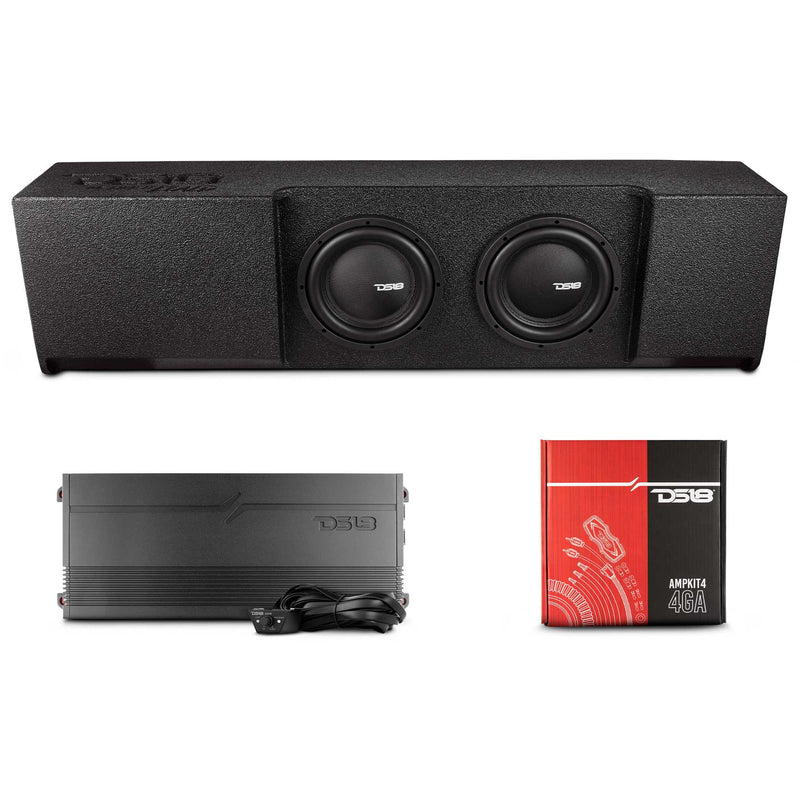 Load image into Gallery viewer, Loaded 2 x 10&quot; Subwoofer Enclosure for 2009 - UP Ford F-150 Crew Cab 2017 – 2024 Super Duty F-250 / F-350 Crew Cab
