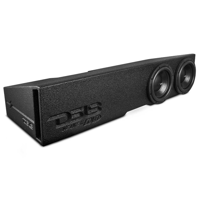 Load image into Gallery viewer, 2019-2024 Chevy Silverado and GMC Sierra Loaded Dual 10&quot; Subwoofer Enclosure System
