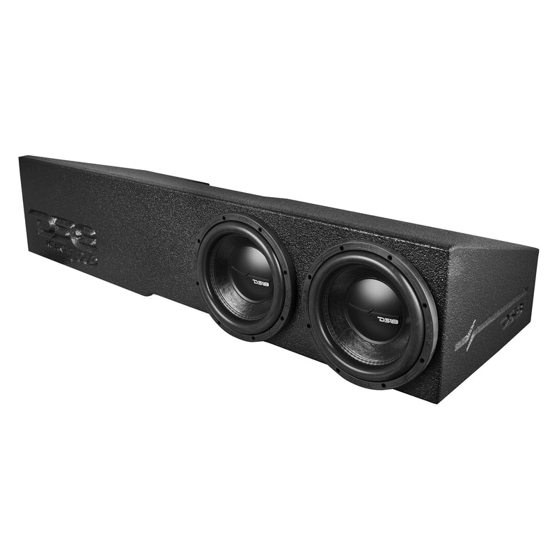 Load image into Gallery viewer, 2019-2024 Chevy Silverado and GMC Sierra Loaded Dual 10&quot; Subwoofer Enclosure System
