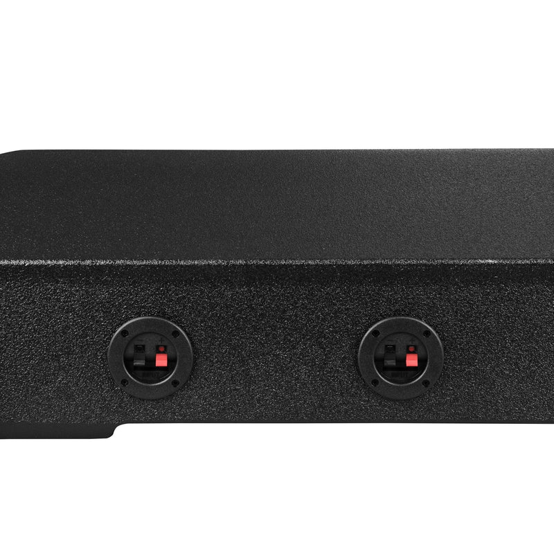 Load image into Gallery viewer, Quad 8” Ported Subwoofer Under-Seat Enclosure for 2018–2026 Jeep Gladiator
