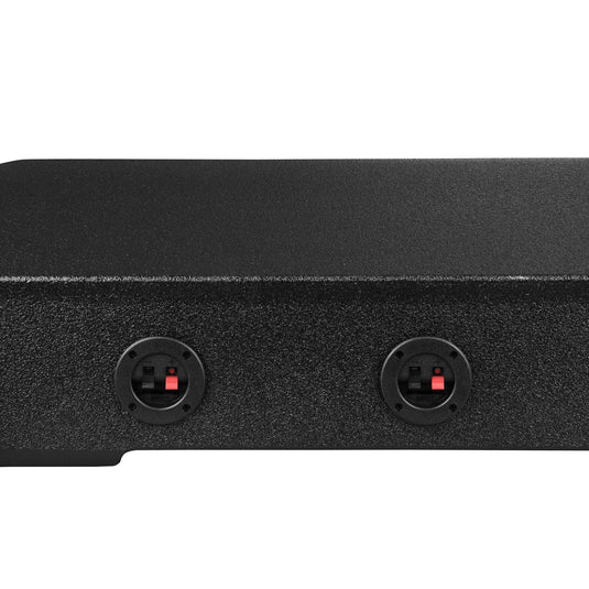 Quad 8” Ported Subwoofer Under-Seat Enclosure for 2018–2026 Jeep Gladiator