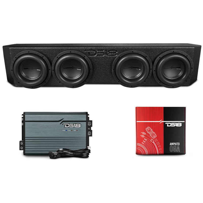Load image into Gallery viewer, 2018-2024 Jeep Gladiator Quadruple 8” Ported Subwoofer Enclosure
