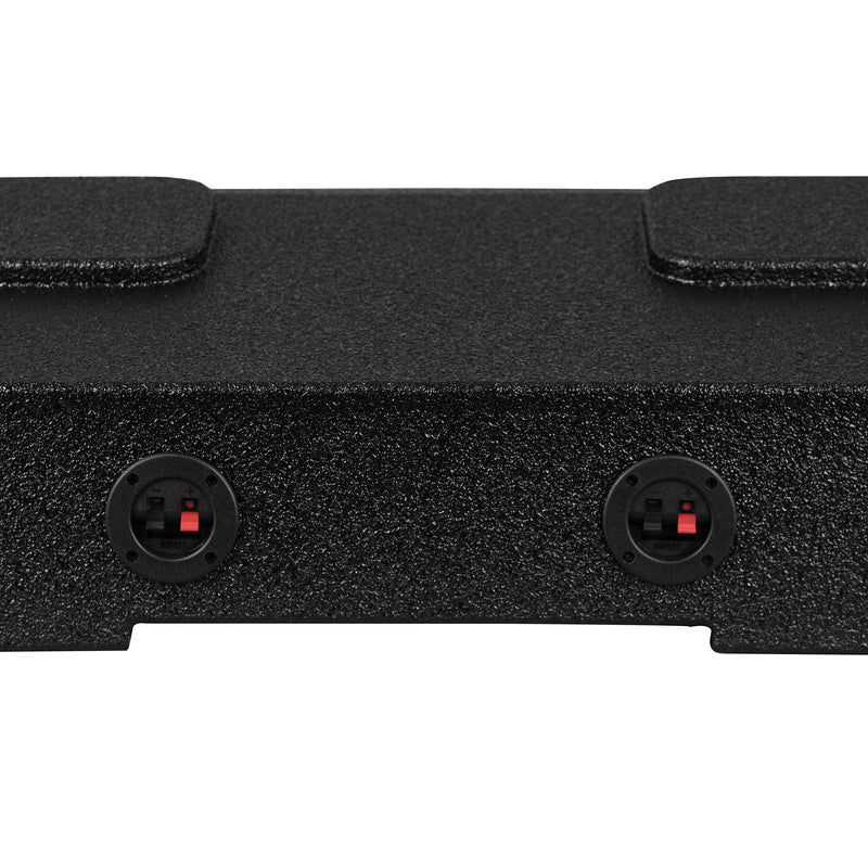 Load image into Gallery viewer, Loaded 4 x 8&quot; Subwoofer Enclosure for Chevy/GMC Crew Cabs (2007-2024) and Ford F-150/Super Duty Crew Cabs (2009-2024)
