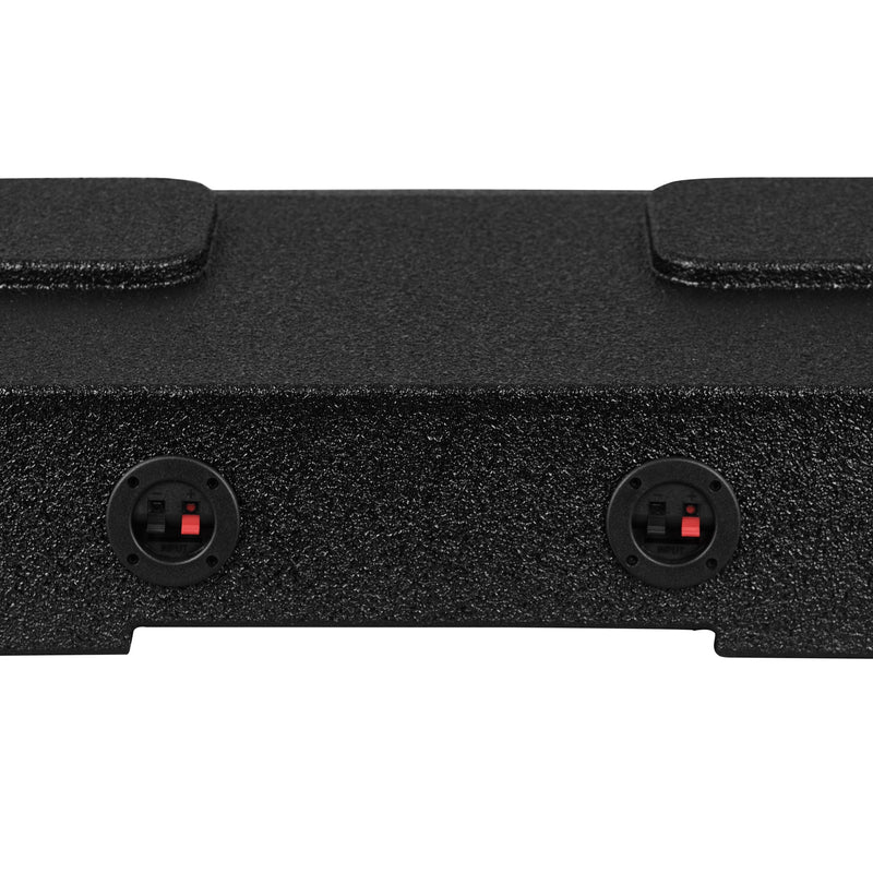 Load image into Gallery viewer, Loaded 4 x 8" Subwoofer Enclosure for Chevy/GMC Crew Cabs (2007-2026) and Ford F-150/Super Duty Crew Cabs (2009-2026)

