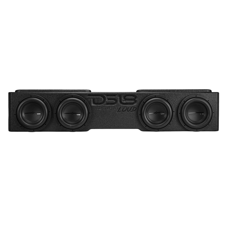 Load image into Gallery viewer, Loaded 4 x 8" Subwoofer Enclosure for Chevy/GMC Crew Cabs (2007-2026) and Ford F-150/Super Duty Crew Cabs (2009-2026)
