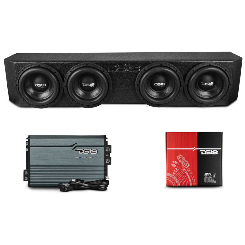 Load image into Gallery viewer, Universal Quadruple 8" Ported Subwoofer Enclosure
