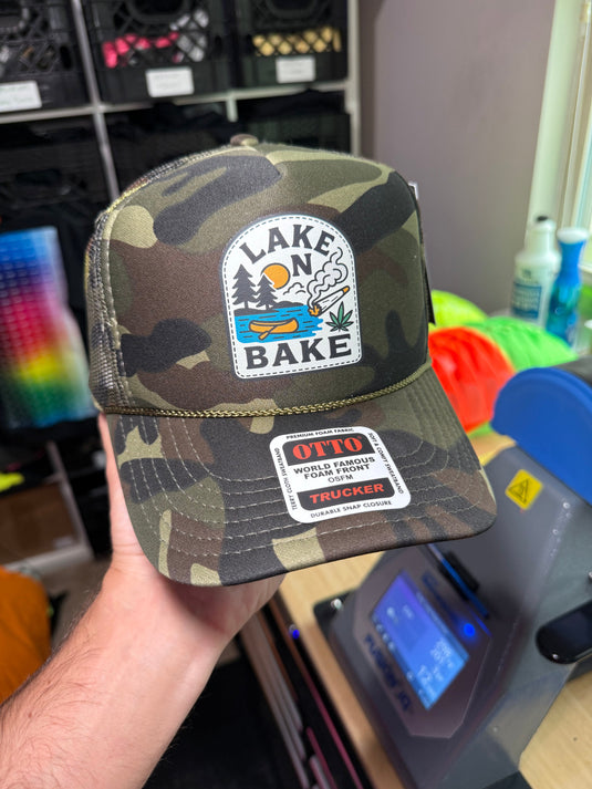 Lake N Bake Trucker Hat