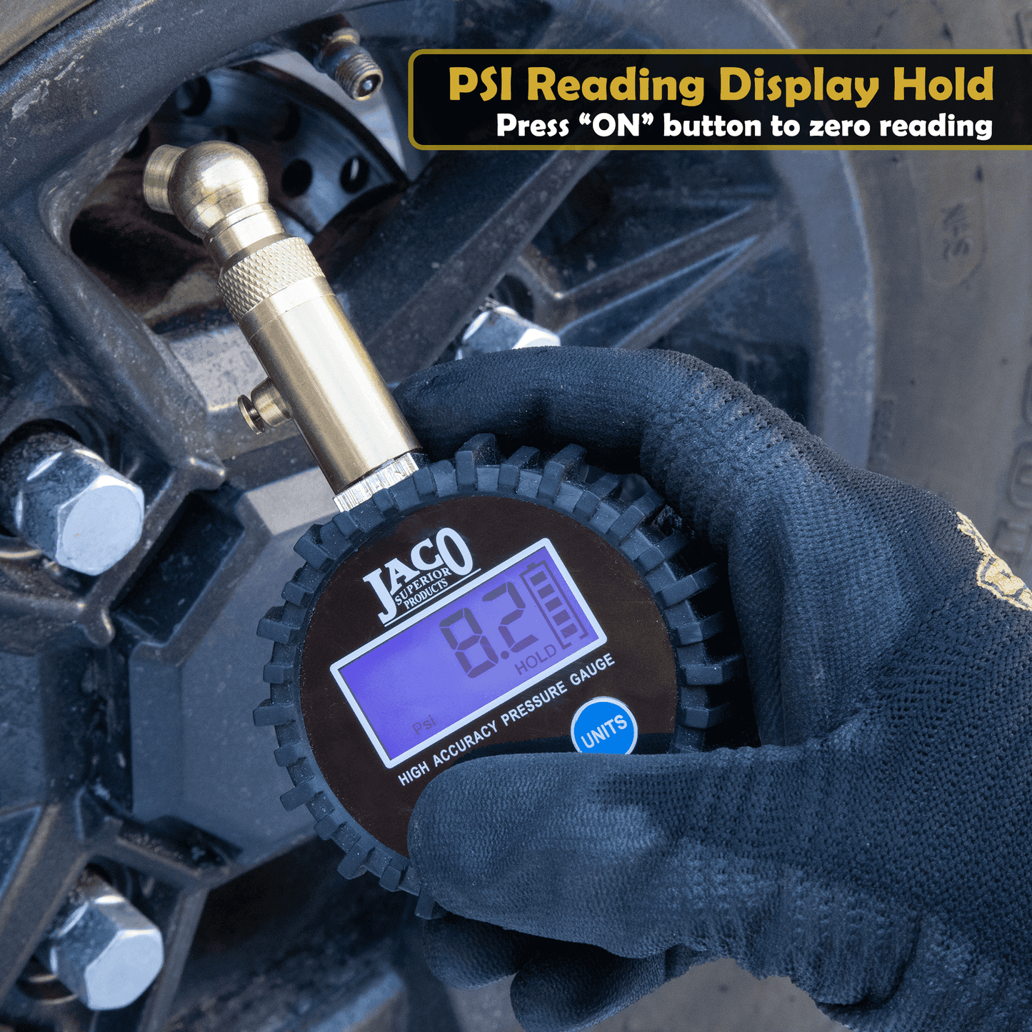 Elite® Digital Low Pressure Tire Gauge - Professional Accuracy - 30 PSI - Skoutley Outdoors LLC