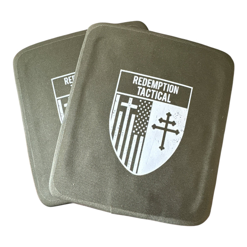 Load image into Gallery viewer, (PAIR) Level IV 7x8" Ceramic Side Plates (Lightweight Alumina PE Material)
