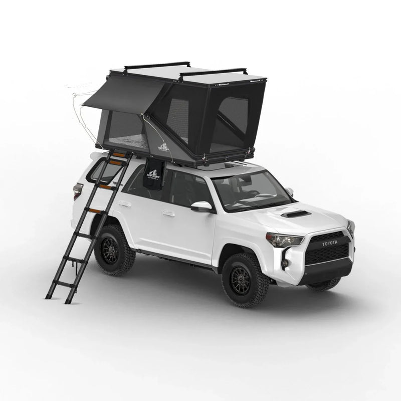 Load image into Gallery viewer, Alpine 51 Hardshell Rooftop Tent – Aluminum – 2 Person – Black – Compact Overland Design
