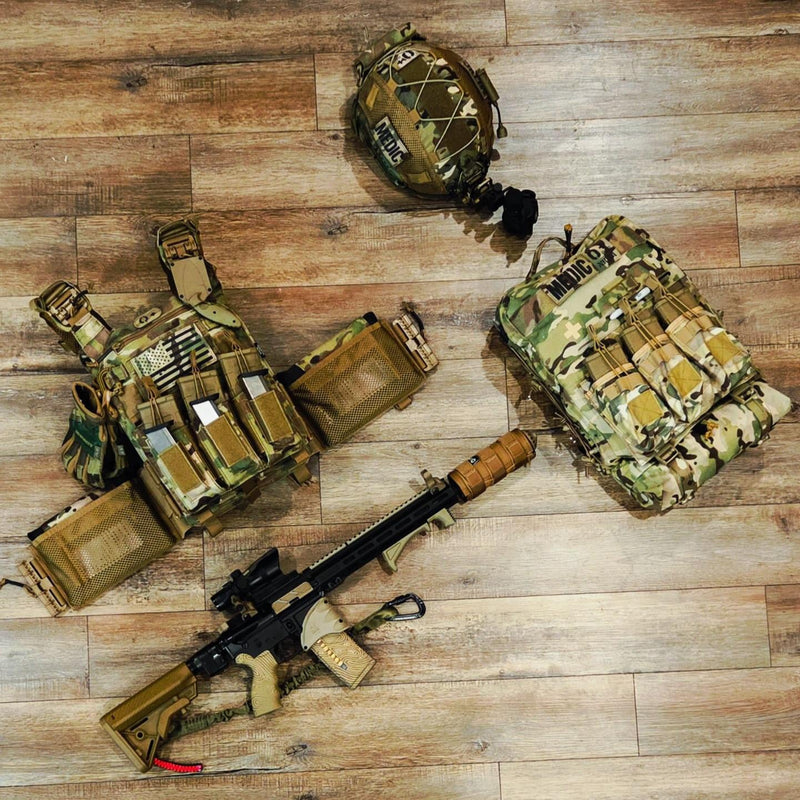 Load image into Gallery viewer, RT CRUSADER 2.0® ARMOR KIT Front/Back Plates LIGHTWEIGHT LEVEL IV  (2) 10x12 Front/Back Plates Full Kit
