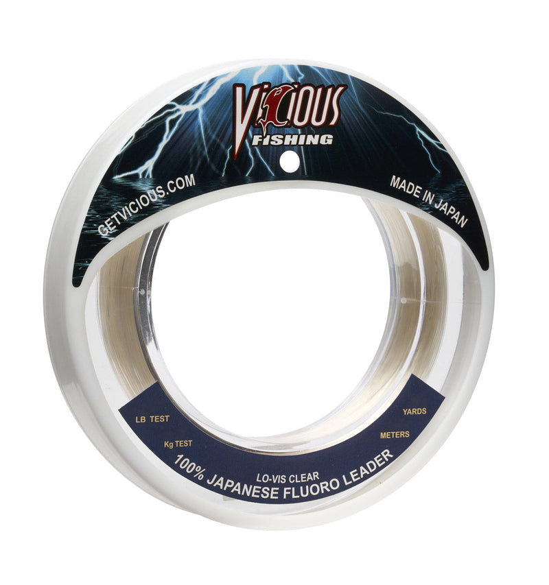 Load image into Gallery viewer, Vicious 100% Japanese Fluorocarbon Leader - 12 Lb Test
