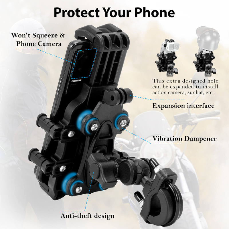 Load image into Gallery viewer, EMERK Phone Mount Holder for Motor and Bike

