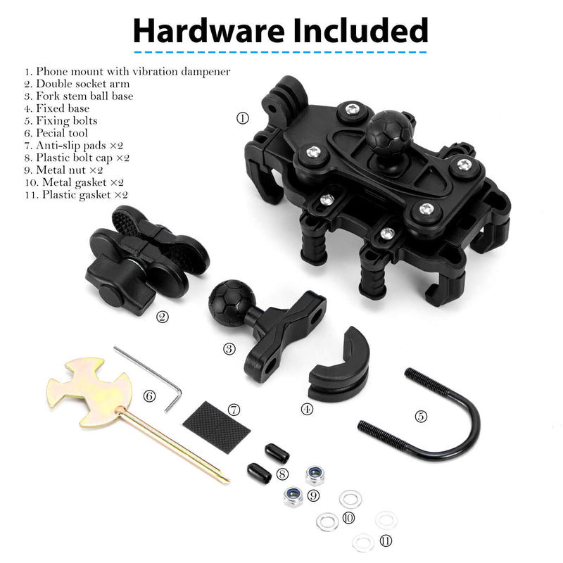 Load image into Gallery viewer, EMERK Phone Mount Holder for Motor and Bike
