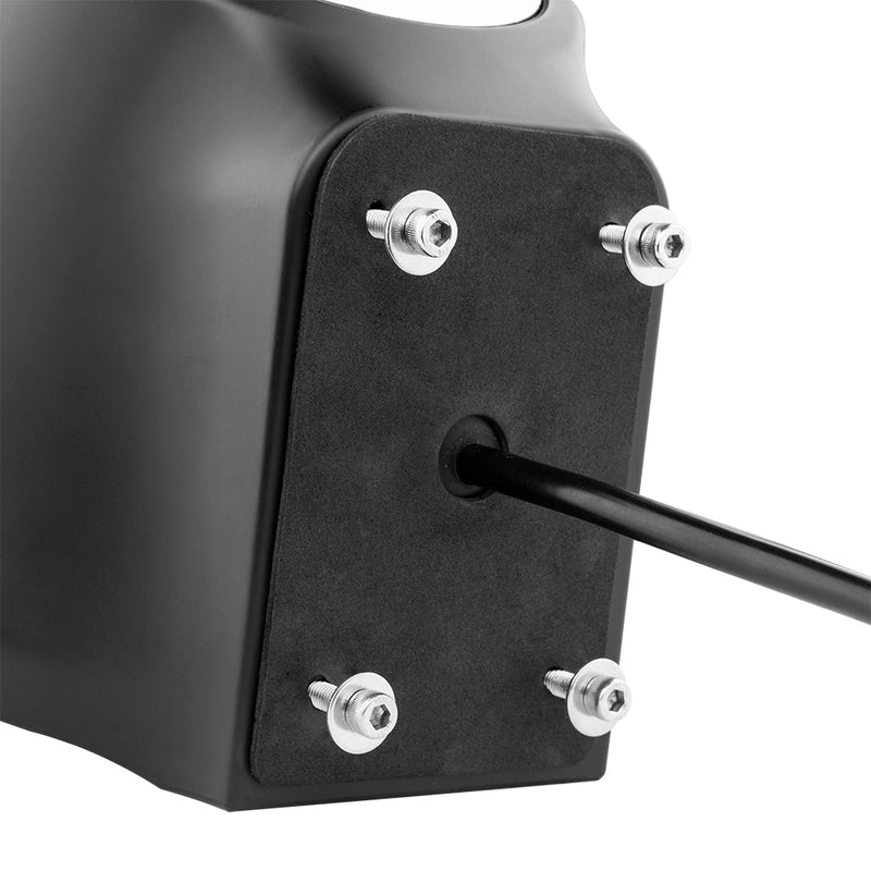 Load image into Gallery viewer, 8” Universal Flat Mount Kick Panel Speaker Pod – Jet Skis, Jeeps, Motorcycles – RGB LED Lights
