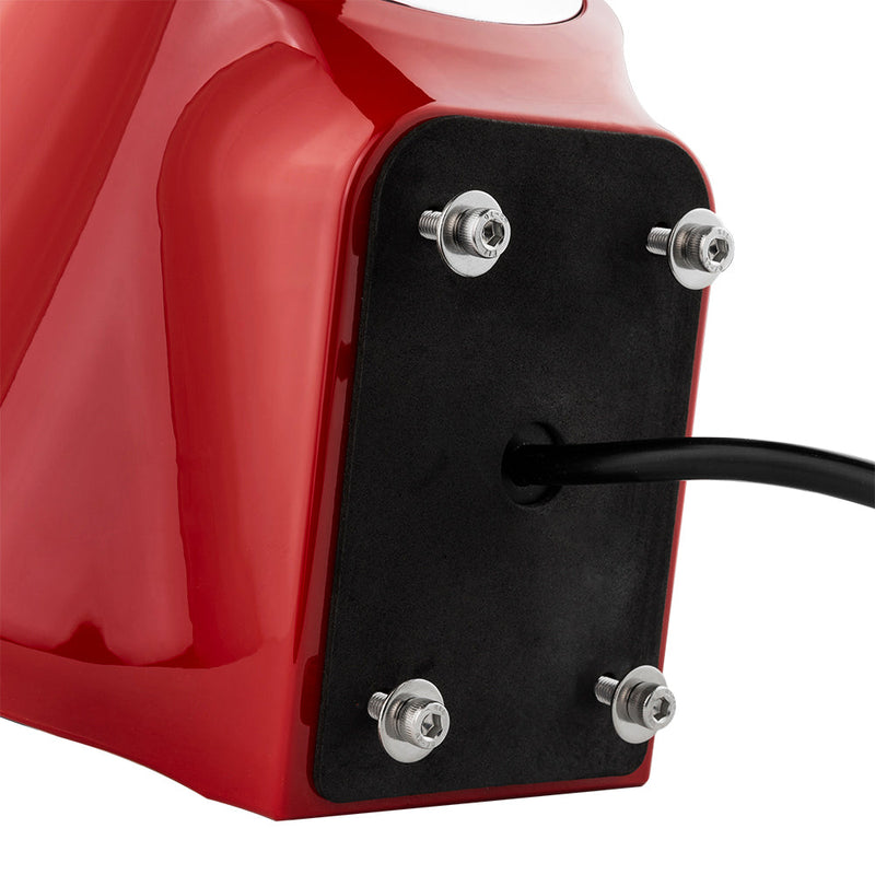 Load image into Gallery viewer, 8” Universal Flat Mount Kick Panel Speaker Pod – Jet Skis, Jeeps, Motorcycles – RGB LED Lights
