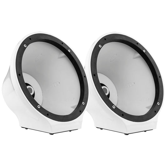 8” Universal Flat Mount Kick Panel Speaker Pod – Jet Skis, Jeeps, Motorcycles – RGB LED Lights