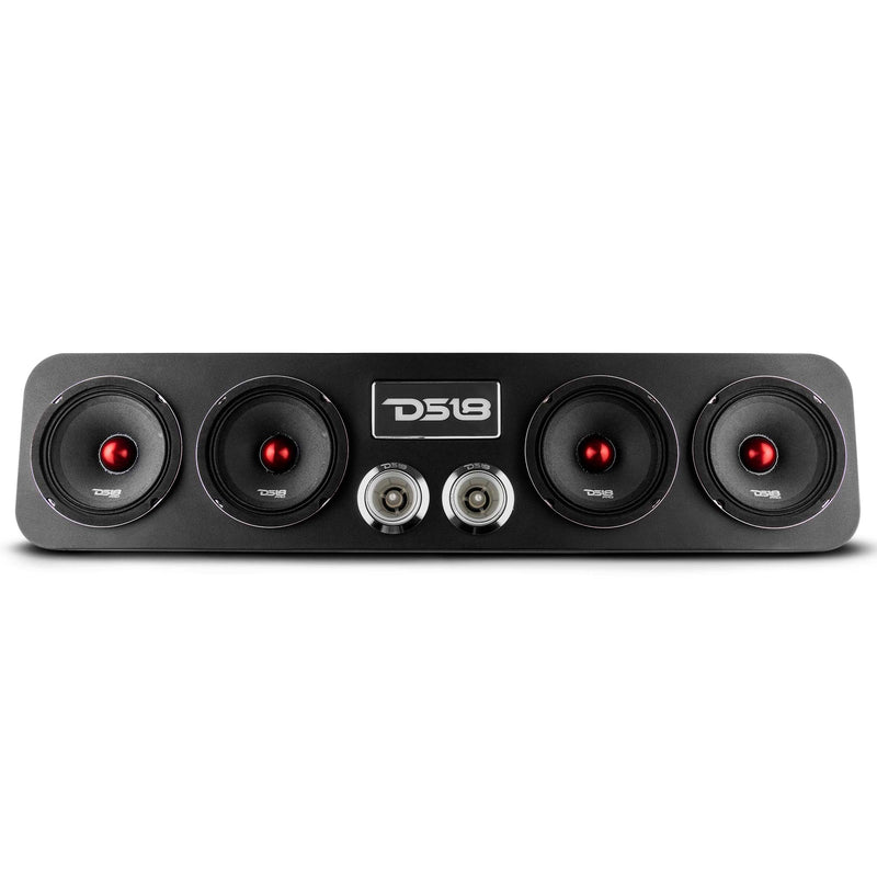 Load image into Gallery viewer, 28" High Density ABS Universal Enclosure 4 x 5.25" and 2 x 2.3" Tweeters (Speakers Not Included)
