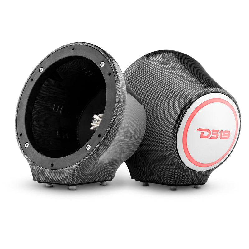 Load image into Gallery viewer, 6.5” Universal Flat Mount Kick Panel Speaker Pod – Jet Skis, Jeeps, Motorcycles – RGB LED Lights
