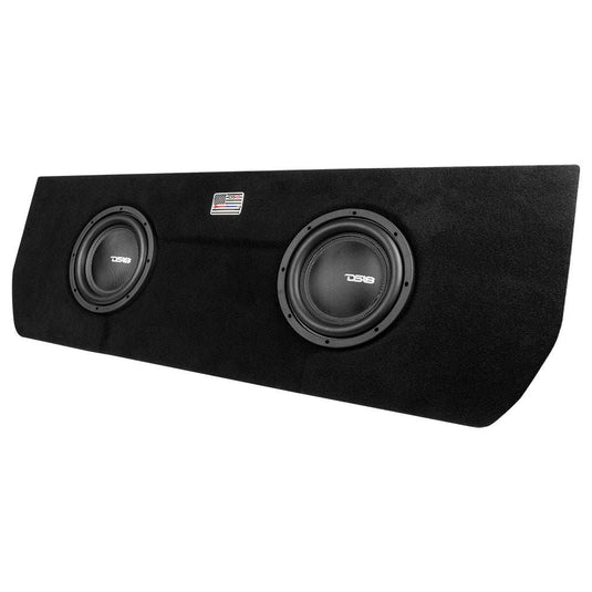Dual 10" Loaded Subwoofer Enclosure for Tundra 2022 and Up Double Cab and Crew Max With subwoofers and Amplifier (2 X IXS10.4D AND S-3500.1SL Included) - Skoutley Outdoors LLC