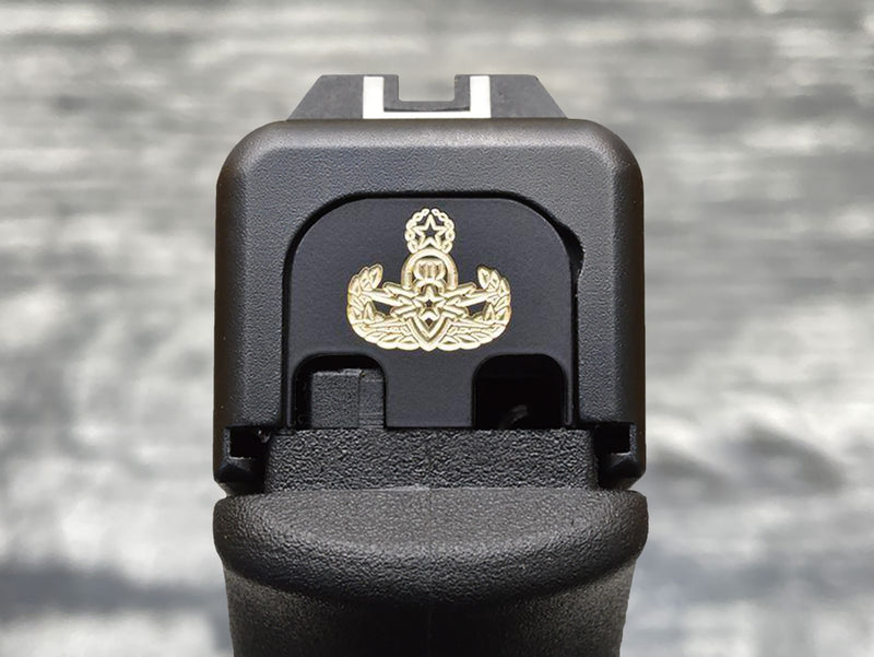 Load image into Gallery viewer, Milspin ARMY Slide Back Plates (Over 100 Emblems)
