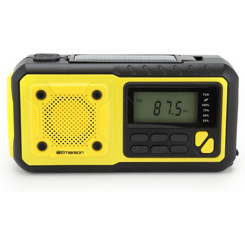 Load image into Gallery viewer, Emerson Emergency AM / FM Radio with Weather Band / Flashlight / Power Bank
