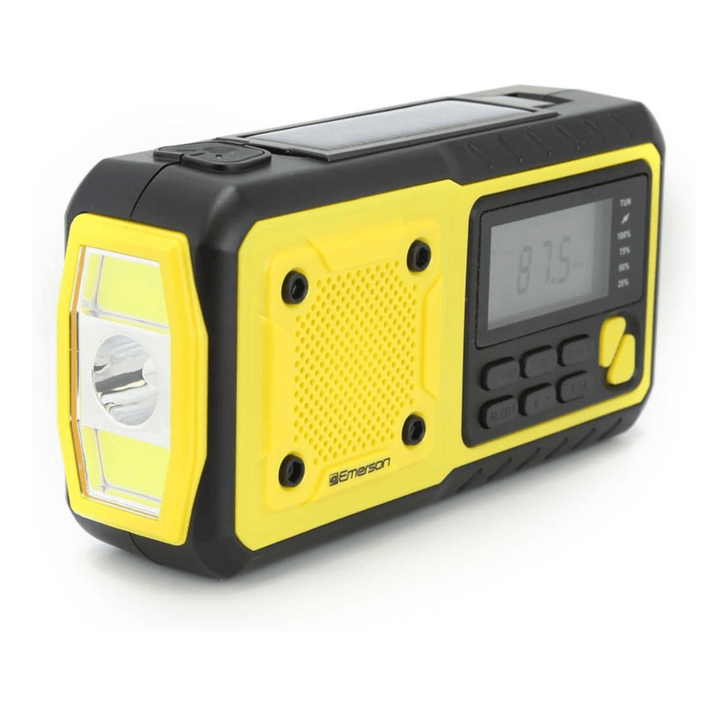 Load image into Gallery viewer, Emerson Emergency AM / FM Radio with Weather Band / Flashlight / Power Bank
