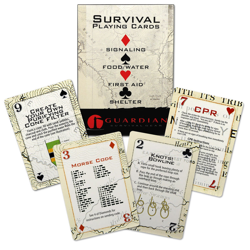 Load image into Gallery viewer, Deck of Survival Playing Cards
