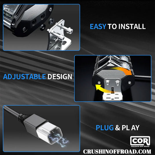 10" RGB Evolve Series Light Bar w/ Hi & Lo Beam