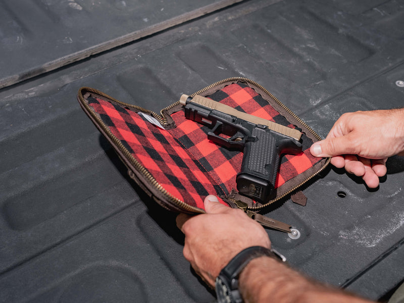 Load image into Gallery viewer, Rawhide 8" Pistol Rug
