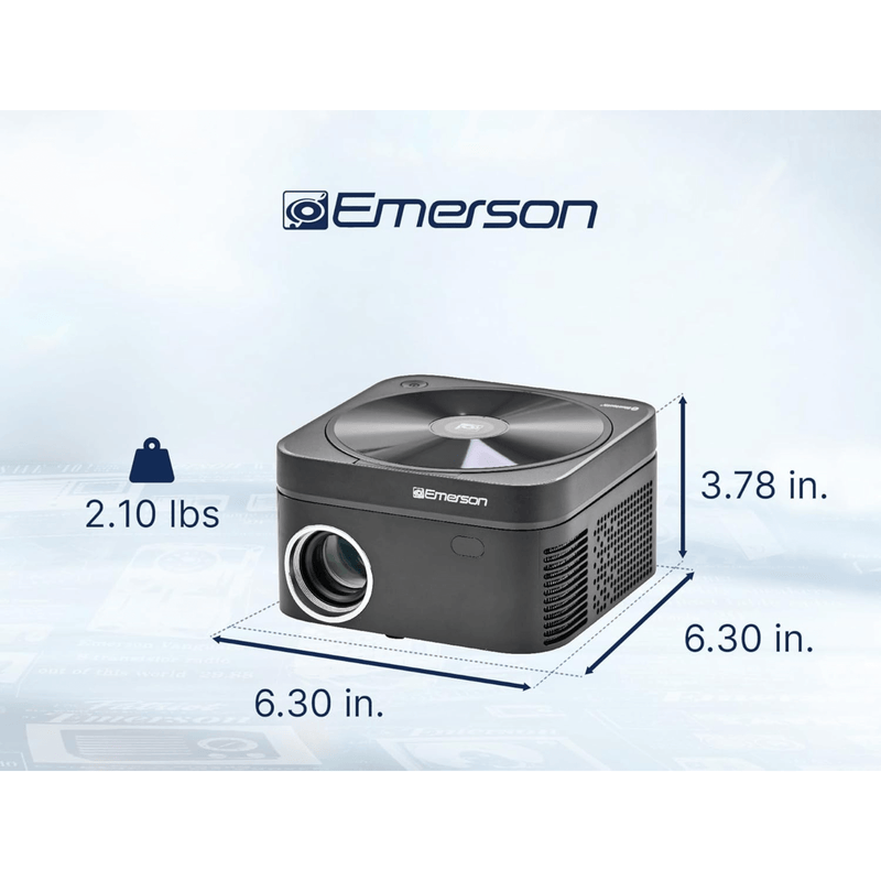 Load image into Gallery viewer, Emerson 120&quot; Home Theater LCD Projector Combo with Built-In DVD Player
