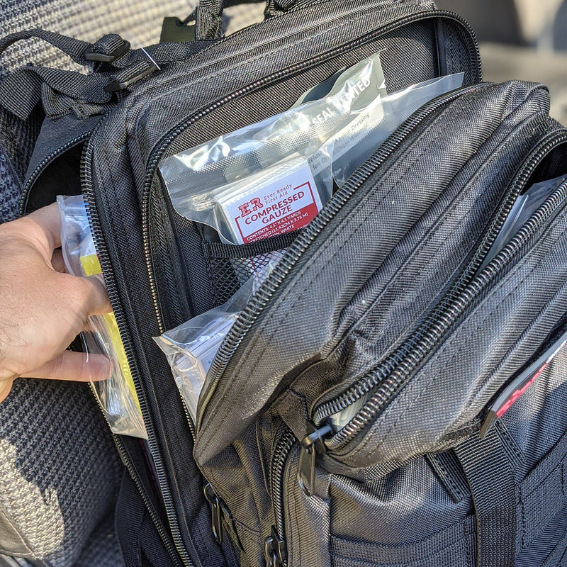 Load image into Gallery viewer, Fully Stocked Rucksack Assault Trauma Tactical IFAK Kit
