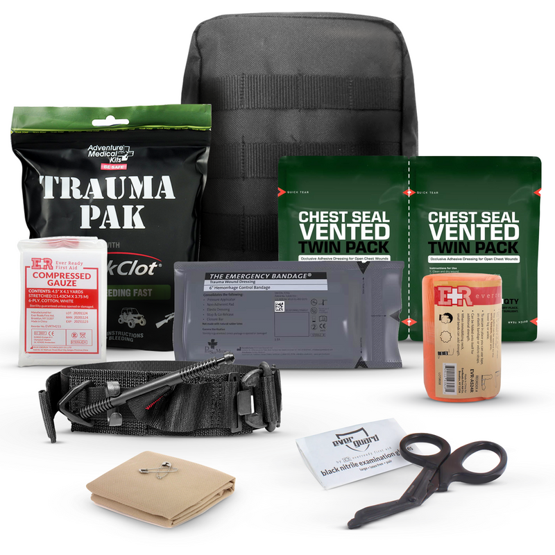Load image into Gallery viewer, Premium IFAK Trauma Kit – Trauma Pak, Chest Seal &amp; Tourniquet
