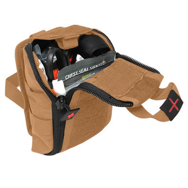 Load image into Gallery viewer, Premium Tactical IFAK Kit w Rip-Away Velcro, SOF Tourniquet &amp; CELOX
