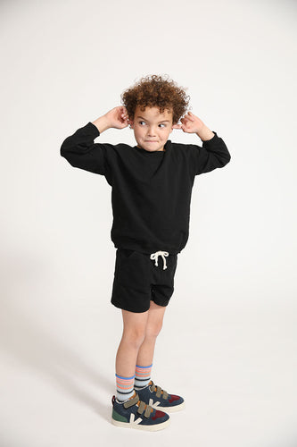 Core Sweat Shorts in Black